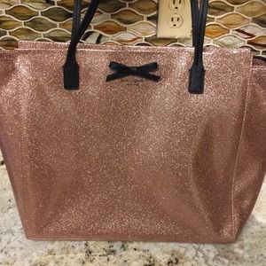 Kate Spade metallic pink purse